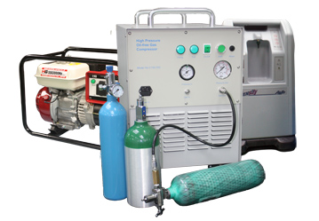 Self-Contained Portable Oxygen Fill System (2000PSI)