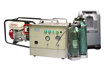 Self-Contained Portable Oxygen Fill System